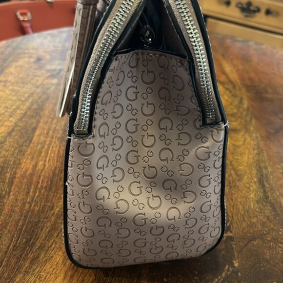 Guess Logo Satchel Bag - Picture 5 of 13